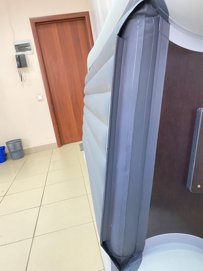 Моторная лодка Аква 2800 НДНД светло-серый/графит - MNELODKU.RU