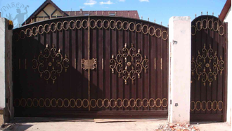 Ворота металлические