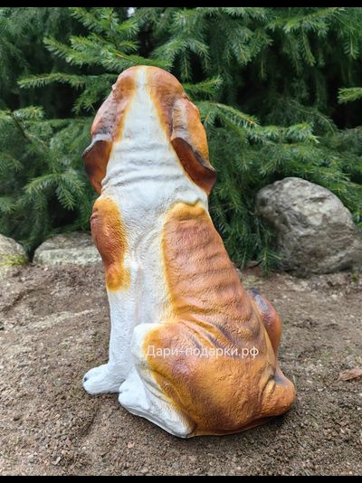 Садовая фигура Бладхаунд 35*25см   1,5кг   полистоун Россия 1938/016744*