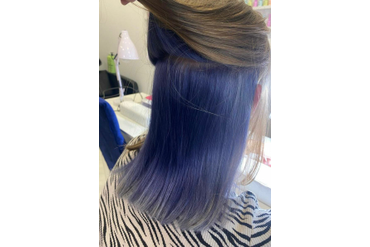 Стрижка и окрашивание волос