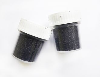 Пыльца гранулированная 0,1 мм в баночке 20 мл, цвет черный (арт 21-02)