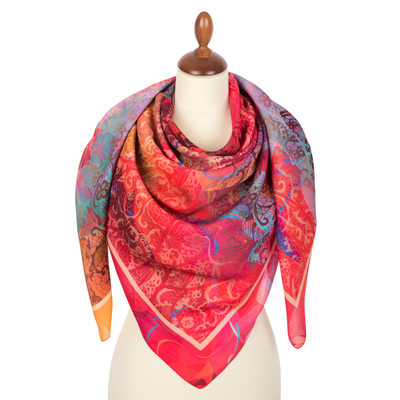 Павловопосадский платок 10827-3