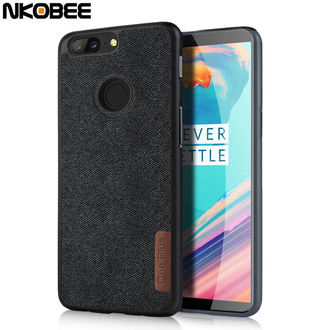 Чехол-бампер Nkobee для OnePlus 5T (черный)