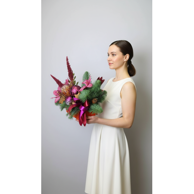 Новогодняя композиция № 1121