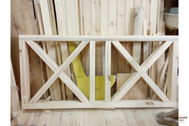 Ограждение, Сосна