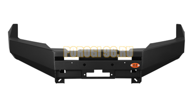 Передний силовой бампер серии Туризм на Nissan Navara III (D40 STX) 2010-2015 (02.049.01)