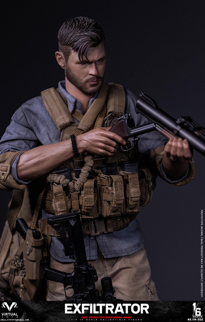 ПРЕДЗАКАЗ - Тайлер Рейк (Крис Хэмсворт, "Extraction") - Коллекционная ФИГУРКА 1/6 scale EXFILTRATOR (VM060) - VTSTOYS ?ЦЕНА: 32800 РУБ.?