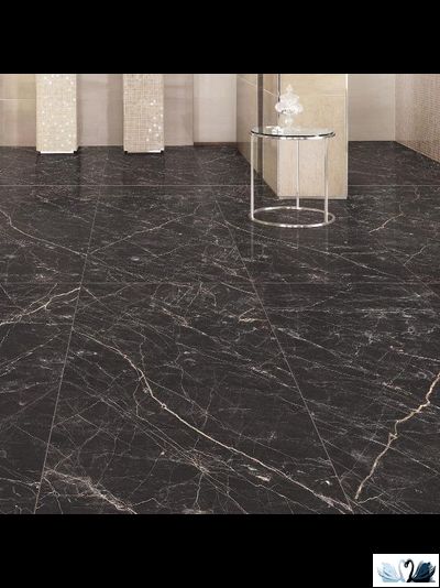 Керамогранит Laparet Black Arkadia 60 х 60 см черный полированный