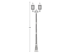 Садово-парковые фонари LONDON  2-S-08 (195см)