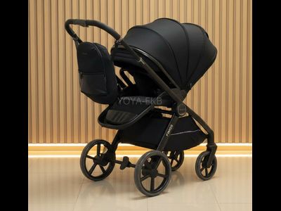 Детская коляска 3 в 1 Luxmom 999 Черный
