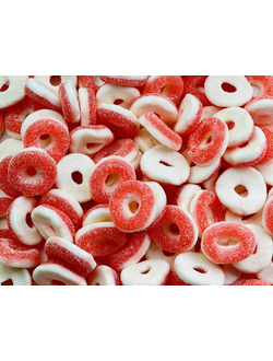 Колечки смородиновые кислые, 1 кг