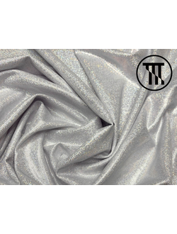 Бифлекс голограмма "Сахарок", цв. Серебро на белом