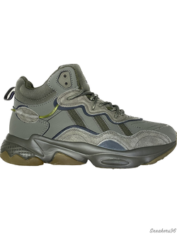 Adidas Ozzwego khaki/хаки (с мехом) Мужские (41-45)