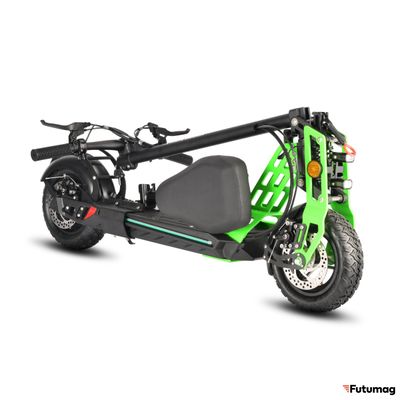 Электросамокат WHITE SIBERIA TAIGA 3 1000W GREEN UFO (кислотный зелёный)