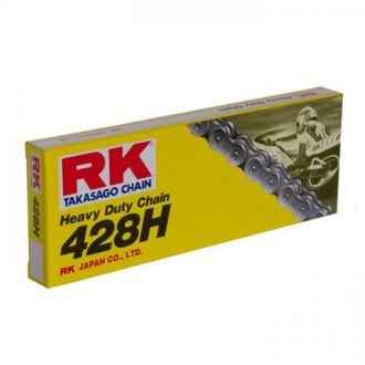Цепь RK 428H-140 для мотоциклов до 200 (без сальников)