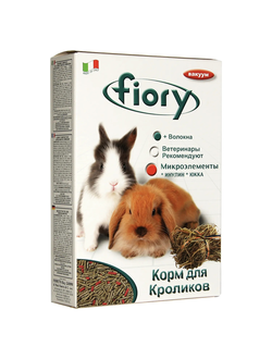 Fiory (Фиори) Pellettato гранулированный корм для кроликов, 850 г