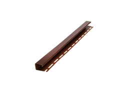 J – профиль для сайдинга тёмно-коричневый | NORDSITE