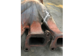 Сварка чугунного выпускного коллектора, ремонт трещины, заварить коллектор в Верхней Пышме,