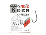 Крючки FANATIK FK-1092 AJI-FEEDER (9шт) / №6
