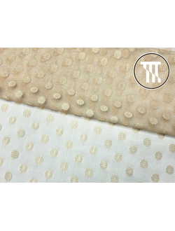 Сетка "Горох", цв. Бежевый