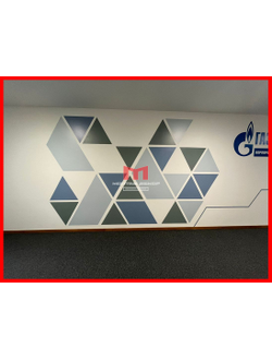 Брендирование стен в помещениях