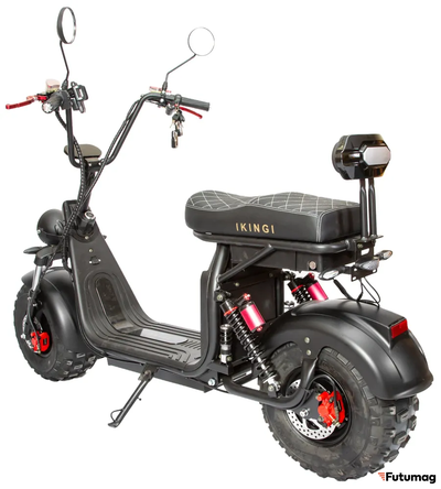 Электроскутер IKINGI X7 PRO OFF-ROAD Черный