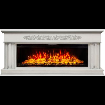 Линейный электрокамин Атлантида WT с очагом Joker 52