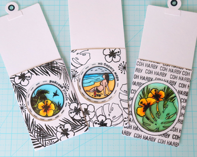 ФП штамп "Листья пальм" 3