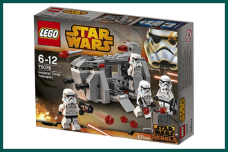 Лицевая Сторона Упаковочной Коробки Набора LEGO # 75078 ― Вид с другого ракурса.