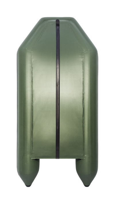 Моторная лодка Аква 2800 СК (киль) зеленая - mnelodku.ru