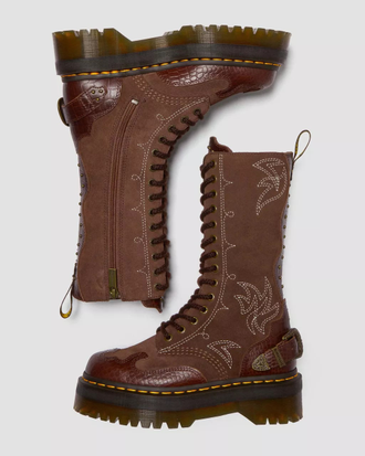 Ботинки Dr Martens 1B99 Gothic Americana Platform Mid Calf