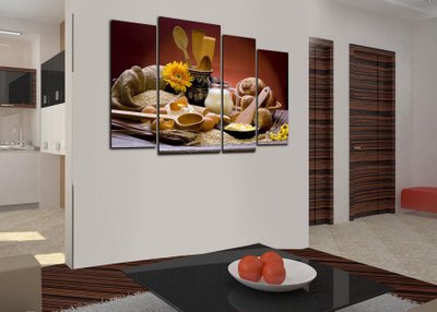 Модульная картина "Домашний вкус"
