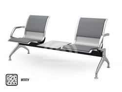 Многоместная секция Скай PU 2П со столиком