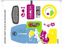 Sticker Sheet for Set 41091 - International Version - 20074/6103194, n/a (41091stk01a)