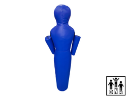 Манекен для борьбы одноногий МДБТ 7 (тент, высота 1,8 м, вес 65-80 кг) с подвижными руками