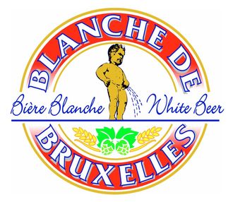 "Blanche de Bruxelles (БЛАНШ ДЕ БРЮКСЕЛЬ)", Светлое, Нефильтрованное, Пастеризованное, (Бельгия), алкоголь: 4.5%, плотность: 16%