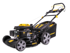 Бензиновая газонокосилка CHAMPION LM5131 3кВт привод 500мм 60л 25-75мм 1рычаг/7, 33кг 4в1