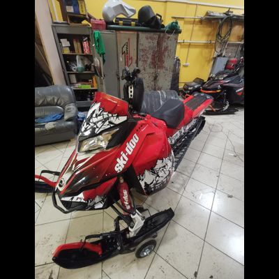 Наклейки на снегоход горы ёлки SKI DOO 2014 - 2016 #1749