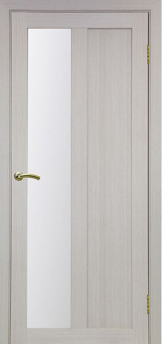 Межкомнатная дверь "Турин-521.21" дуб беленый (стекло сатинато)