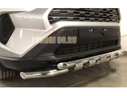 Защита переднего бампера (G) d60 для Toyota RAV4 (2019-...)