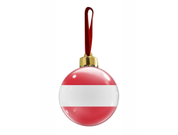 Новогодний ёлочный шар Австрия