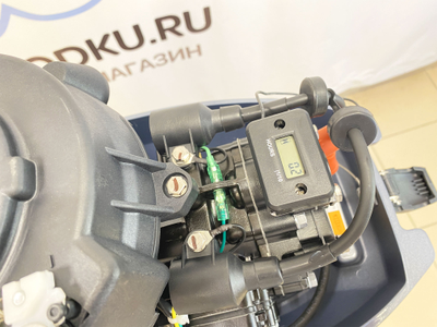 Лодочный мотор APACHE T9.9 BS счетчик моточасов установлен