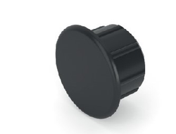 QB Заглушка технологических отверстий пластиковая D10 Чёрная  QB0006.VP000.BK0PC.IT  ARISTO *