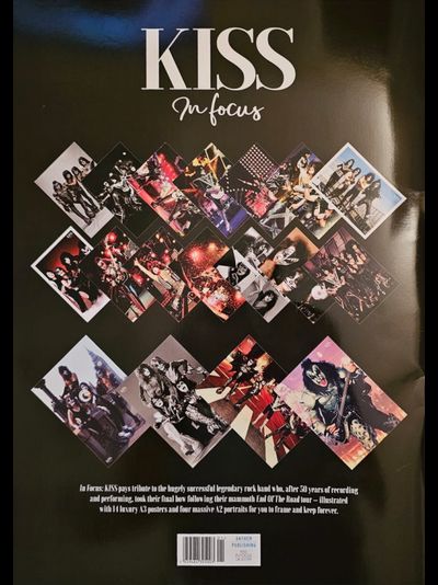 Kiss In Focus The Final Tour Special Magazine 2023