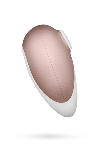 J2018-3N Вакуум-волновой бесконтактный стимулятор клитора Satisfyer Pro Deluxe NG, силикон, розовый, 11 см.