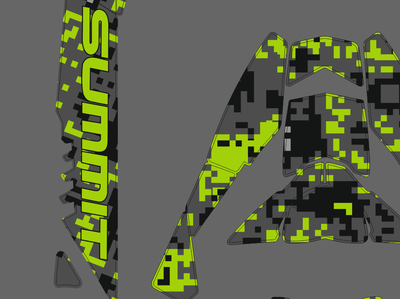 Наклейки на снегоход SKI DOO 2014 - 2016 #1553