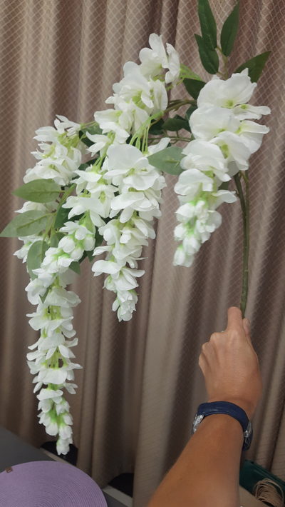 Ветка глицинии, длина 90 см, регулируется