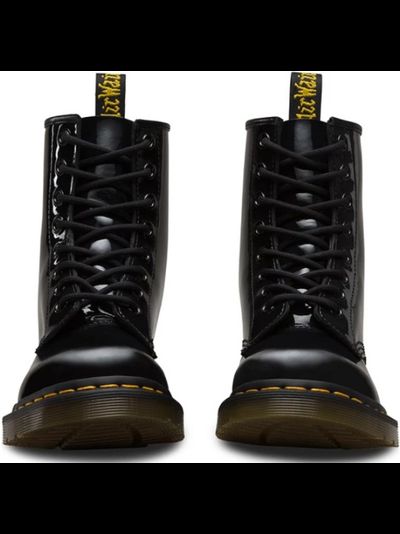 DR. MARTENS 1460 LAMPER PATENT BLACK