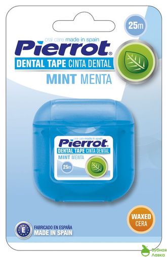 МЕЖЗУБНАЯ НИТЬ PIERROT DENTAL TAPE MINT 25 М