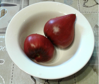 Семена томата Черное сердце с носиком от Борисовны